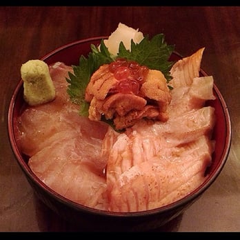 Sushi You - Mini Chirashi - the last course for the Kitchen Sashimi Omakase. - Sushi Bars Near Me - New York, New York Sushi You - Mini Chirashi - the last course for the Kitchen Sashimi Omakase. - Sushi Bars Near Me - New York, New York