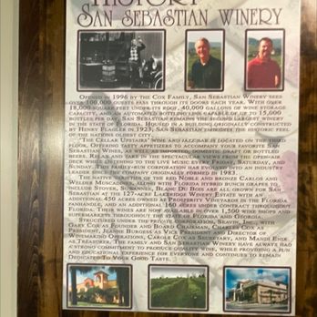 San Sebastian Winery - A lil history never hurt anyone - Wineries Near Me - Saint Augustine, Florida San Sebastian Winery - A lil history never hurt anyone - Wineries Near Me - Saint Augustine, Florida