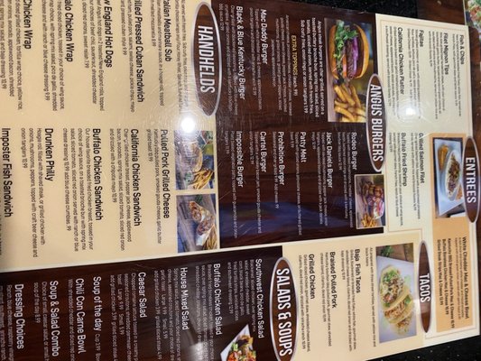 Menu photo 7 Whiskey Wings Oldsmar, FL