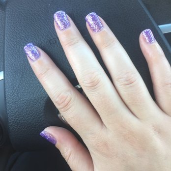 Acryliq Nails - Sparkly purple gel. I love this colour!! - Nail Salons Near Me - Canoga Park, California Acryliq Nails - Sparkly purple gel. I love this colour!! - Nail Salons Near Me - Canoga Park, California