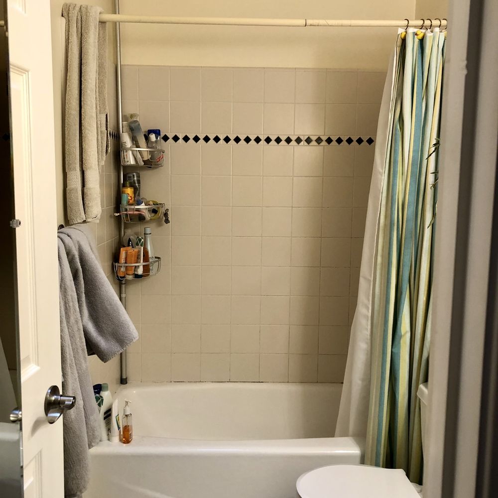 Bear Remodeling - BEFORE: guest bathroom shower - General Contractors Near Me - Walnut Creek, California