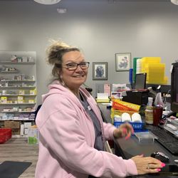 Springtown Pharmacy - Lisa doing the work!!!