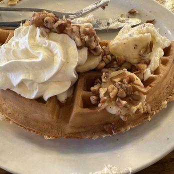 Stacks - Banana-pecan waffle - Breakfast & Brunch Near Me - Burlingame, California Stacks - Banana-pecan waffle - Breakfast & Brunch Near Me - Burlingame, California