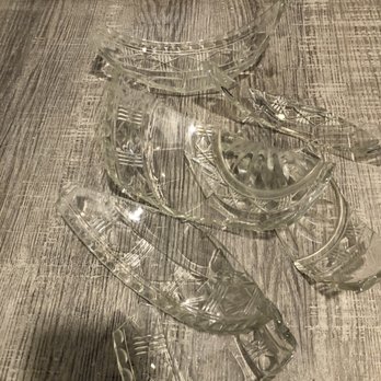 American Home Relocation - Broken crystal bowls - Movers Near Me