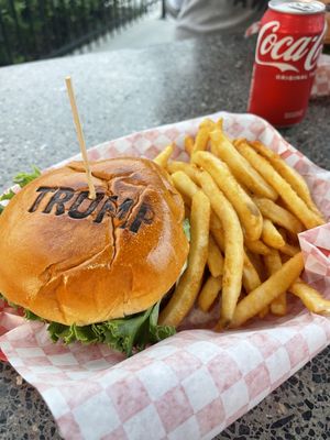 trump burger by null