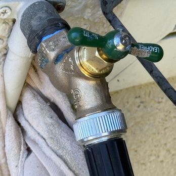 Royalty Plumbing - Updated water line with new hose bib and other materials - Plumbing Near Me