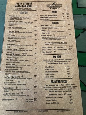 Menu photo 4 St Paul Fish Company Milwaukee, WI