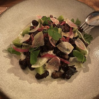 The Progress - Broad beans with buratta - New American Near Me - San Francisco, California The Progress - Broad beans with buratta - New American Near Me - San Francisco, California