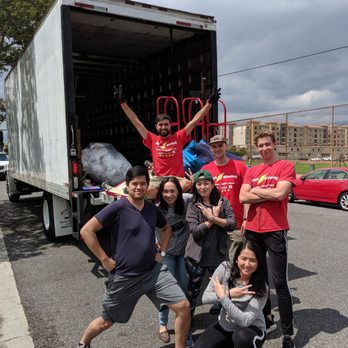 Flash Moving - "After the Move" celebration picture - Movers Near Me - Pasadena, California