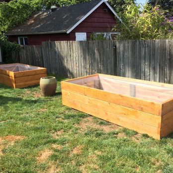 Scapes and Spaces - Ballard-Raised bed construction - Landscaping Near Me
