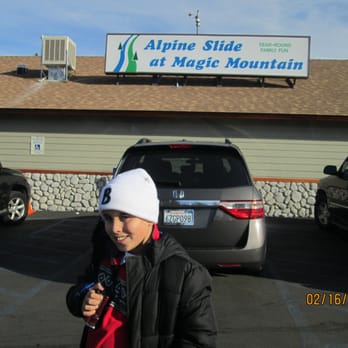 Alpine Slide At Magic Mountain - My son loves it here. I had allergy issues (stuffy nose) on that weekend, but I still had a great time! - Go Karts Near Me - Big Bear Lake, California Alpine Slide At Magic Mountain - My son loves it here. I had allergy issues (stuffy nose) on that weekend, but I still had a great time! - Go Karts Near Me - Big Bear Lake, California