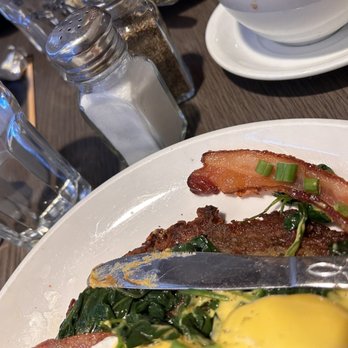 Friedman's - Burnt boring potato cake. - Breakfast & Brunch Near Me - New York, New York