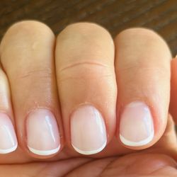 Boca Beauty Nail Spa - French manicure - OPI: I couldn't bear less (color gel)
