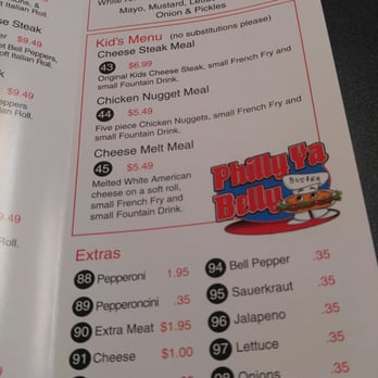 Philly Ya Belly - Sandwiches Near Me - Everett, Washington
