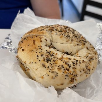 Good Morning Bagels - Everything with plain - Bagels Near Me - Farmington, Connecticut Good Morning Bagels - Everything with plain - Bagels Near Me - Farmington, Connecticut