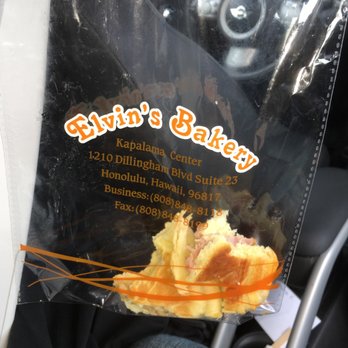 Elvin's Bakery - An almost empty bag about sums up our visit! - Bakeries Near Me - Honolulu, Hawaii