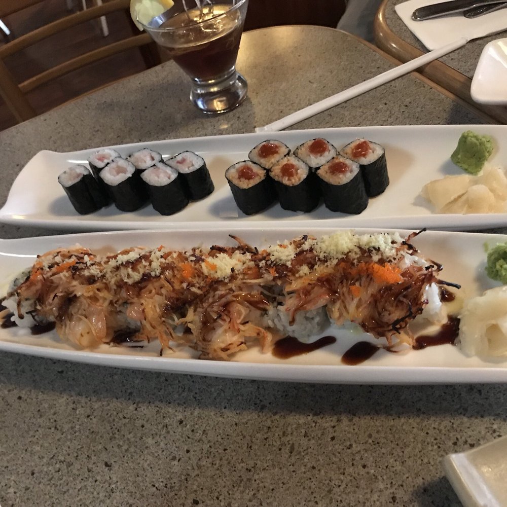 Fiesta roll and yellow tail also spicy yellow tail. Fiesta roll and yellow tail also spicy yellow tail.