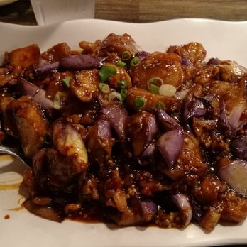 TK Wu - Eggplant with pork. Huge portions! A little on the salty side - Chinese Near Me - Ann Arbor, Michigan TK Wu - Eggplant with pork. Huge portions! A little on the salty side - Chinese Near Me - Ann Arbor, Michigan