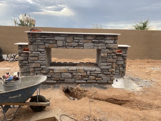 Recent Work - This is an example of some of my Landscaping and contracting work