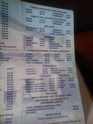 Menu photo 2 La Estancia Guadalajara, JAL Menu photo 2 La Estancia Guadalajara, JAL