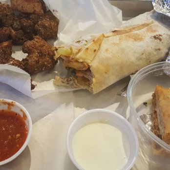 Bezoria - Cumberland - spiced cauliflower, falafel wrap, baklava - Mediterranean Near Me - Atlanta, Georgia Bezoria - Cumberland - spiced cauliflower, falafel wrap, baklava - Mediterranean Near Me - Atlanta, Georgia