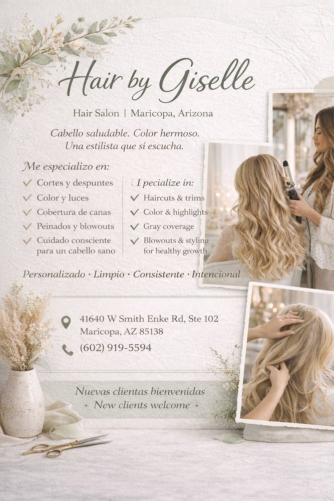 Hair by Giselle Logo