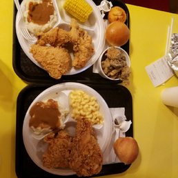 Popcorn Chicken Dinner