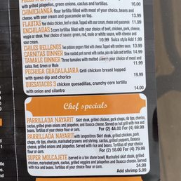 Menu Menu