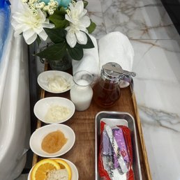 Milk/ honey pedicure Milk/ honey pedicure