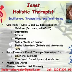 Janet Holistic Therapist