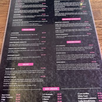 Madres Brunch - Menu - Breakfast & Brunch Near Me - Long Beach, California