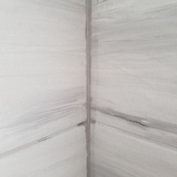 GBC Kitchen and Bathroom Remodeling Rockville - Sloppy caulking and grout job in the corners - General Contractors Near Me - Rockville, Maryland GBC Kitchen and Bathroom Remodeling Rockville - Sloppy caulking and grout job in the corners - General Contractors Near Me - Rockville, Maryland