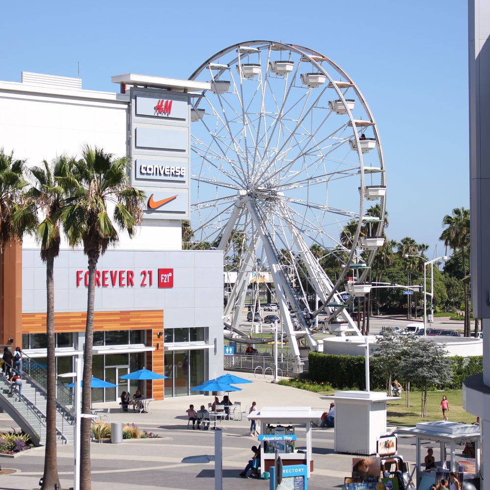 The Pike Outlets - Forever 21 Red featuring, the Ferris Wheel - Shopping Centers Near Me - Long Beach, California The Pike Outlets - Forever 21 Red featuring, the Ferris Wheel - Shopping Centers Near Me - Long Beach, California