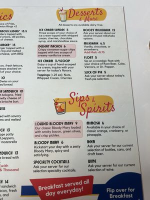 Menu photo 3 Chloe's Diner Massillon, OH