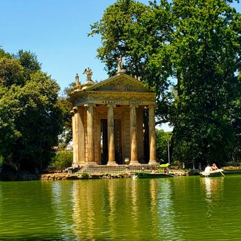 Parco Villa Borghese - The Temple of Aesculapius,  gardens of Villa Borghese Park - 6/26/20223 - Parks Near Me - Rome, RM