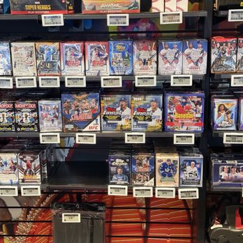 CardVault by Tom Brady - Blasters, singles, megas, and hangers behind the counter (July '26) - Hobby Shops Near Me - Las Vegas, Nevada