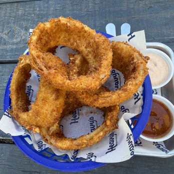 Heavy’s Barburger - onion rings - Burgers Near Me - Charleston, South Carolina Heavy’s Barburger - onion rings - Burgers Near Me - Charleston, South Carolina