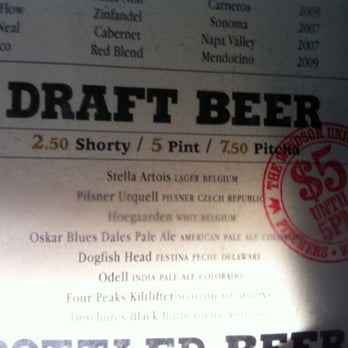Windsor - 2011 - draft beer selection - New American Near Me - Phoenix, Arizona Windsor - 2011 - draft beer selection - New American Near Me - Phoenix, Arizona