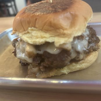 Groovy Beast - Mushroom and Swiss burger. - American Near Me - Gastonia, North Carolina