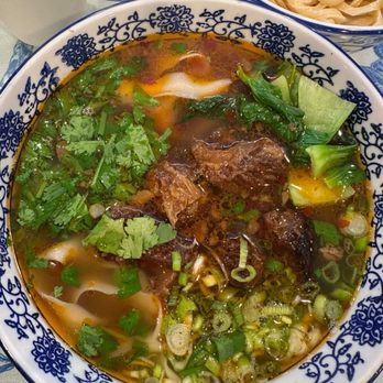 1915 Lanzhou Hand Pulled Noodles - Beef noodle soup with wide noodles - the best in my opinion! - Noodles Near Me - New York, New York 1915 Lanzhou Hand Pulled Noodles - Beef noodle soup with wide noodles - the best in my opinion! - Noodles Near Me - New York, New York