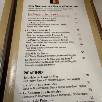Cafe Brussels - Menu - Belgian Near Me - Houston, Texas Cafe Brussels - Menu - Belgian Near Me - Houston, Texas