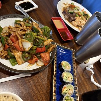 Aki Steak & Sushi - Chicken jalapeño, hibachi combo, rock and roll sushi. - Japanese Near Me - Sugar Land, Texas Aki Steak & Sushi - Chicken jalapeño, hibachi combo, rock and roll sushi. - Japanese Near Me - Sugar Land, Texas