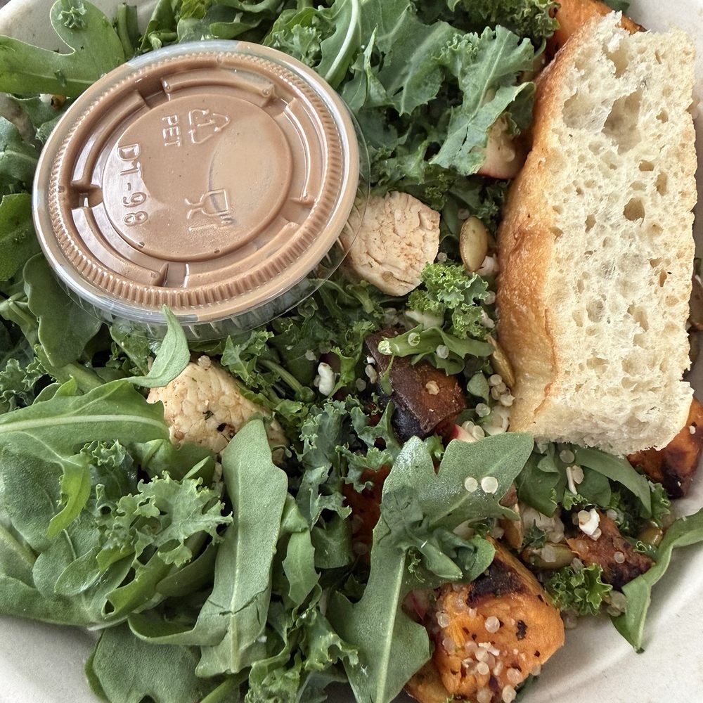 Just Salad - Earth Bowl W/ Roasted Chicken - Salad Near Me - Coral Gables, Florida Just Salad - Earth Bowl W/ Roasted Chicken - Salad Near Me - Coral Gables, Florida