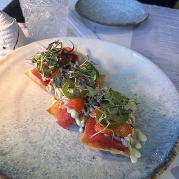 Fish Boon - Tuna Tostada - Japanese Near Me - Carlsbad, California