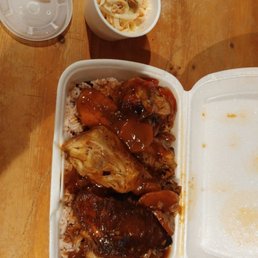 Stew Chicken with Rice