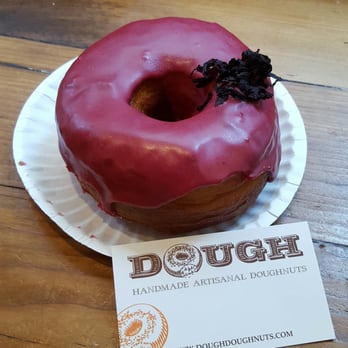 Dough - Delish hibiscus! Not too sweet. $3! Better value and linked it more than Doughnut Plant. - Desserts Near Me - New York, New York