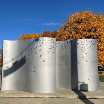 Silver Fall II - Public Art Near Me Silver Fall II - Public Art Near Me