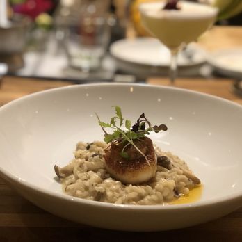 Ka'ana Kitchen - Scallops and risotto with truffle oil - Asian Fusion Near Me - Wailea, Hawaii Ka'ana Kitchen - Scallops and risotto with truffle oil - Asian Fusion Near Me - Wailea, Hawaii