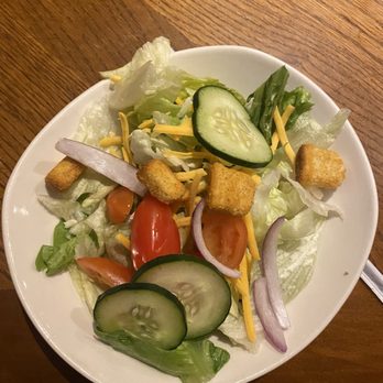 Outback Steakhouse - Side dinner salad with house dressing - Steakhouses Near Me - Bellevue, Nebraska Outback Steakhouse - Side dinner salad with house dressing - Steakhouses Near Me - Bellevue, Nebraska