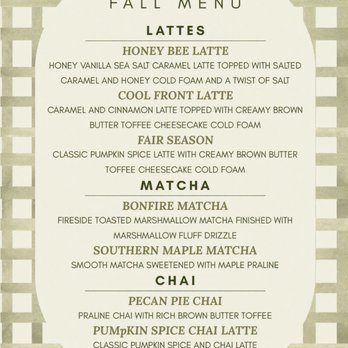 Sirincci Coffee Company - The dangerous Fall menu! Get it while you can! - Coffee & Tea Near Me - Slidell, Louisiana